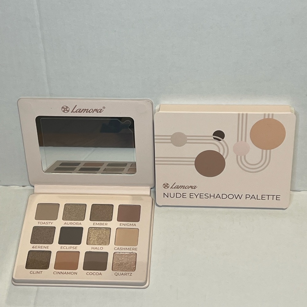 Lamo Nude Eyeshadow Palette - Versatile Neutral Shades